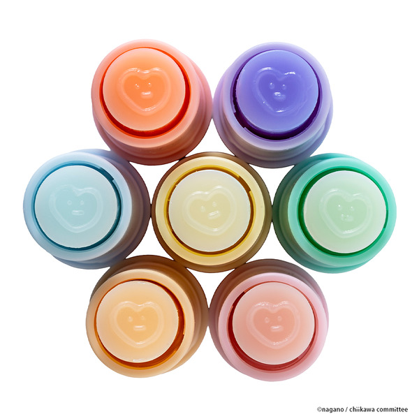 「Lovisia ちいかわリップクリーム ハートシリーズ」