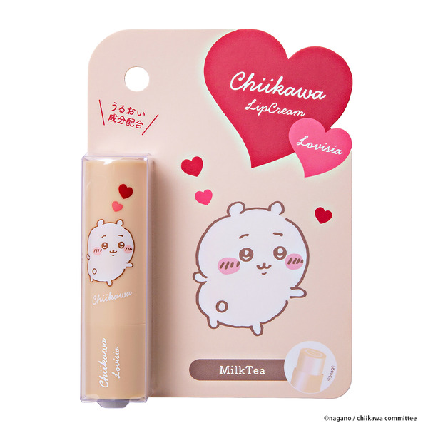 「Lovisia ちいかわリップクリーム ハートシリーズ」
