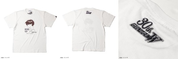 STRICT-G『新機動戦記ガンダムW』Tシャツ　ヒイロ・ユイ横顔（C）創通・サンライズ