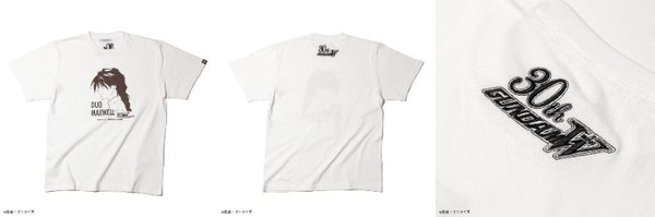 STRICT-G『新機動戦記ガンダムW』Tシャツ　デュオ・マックスウェル横顔（C）創通・サンライズ