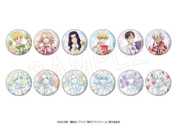 トレーディングホロ缶バッジ（全12種）