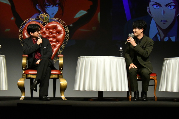 「『ディズニー ツイステッドワンダーランド ザ アニメーション』ワールドプレミア 開宴ティーパーティー!」の様子