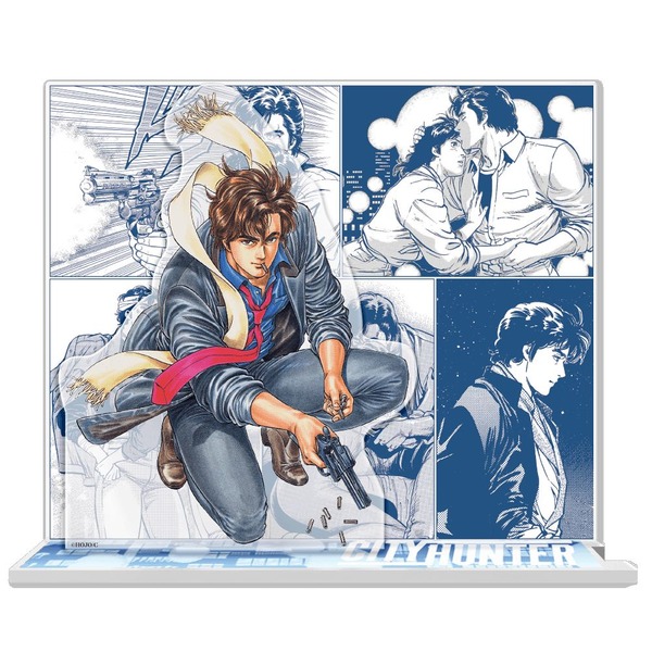 つながるアクリルスタンド（冴羽獠／槇村香）