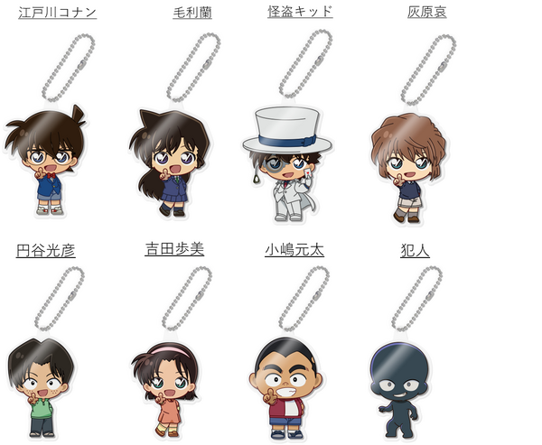 アクドールmini　名探偵コナン　全8種