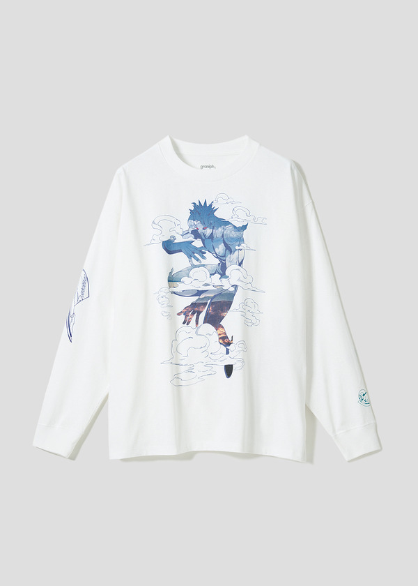 ウェザー・R VS エンリコ・P｜ルーズ長袖Tシャツ