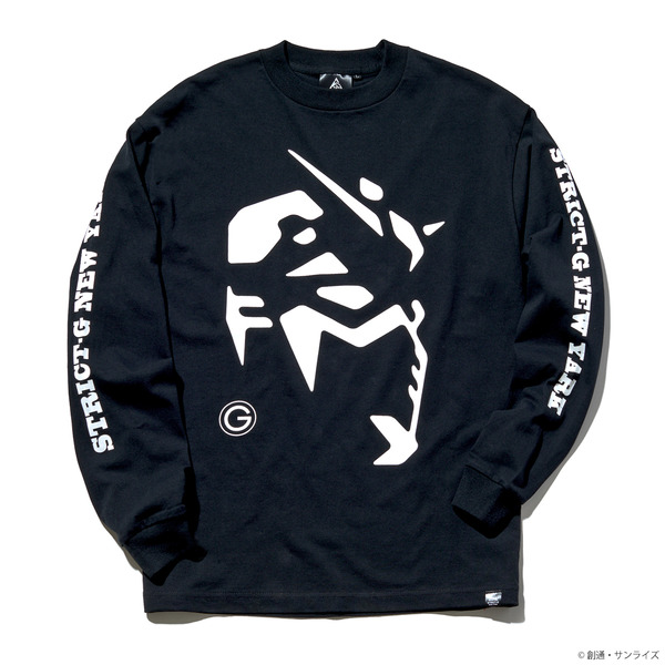 STRICT-G NEW YARK『機動戦士ガンダム』ロングスリーブTシャツ ロゴ（C）創通・サンライズ