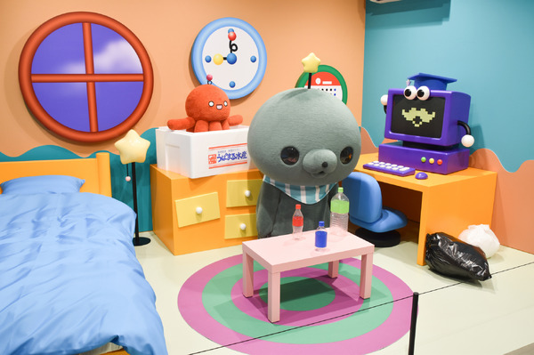 展覧会『教育番組 もっと！げんじつポップアップ』の様子