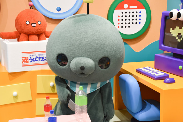 展覧会『教育番組 もっと！げんじつポップアップ』の様子