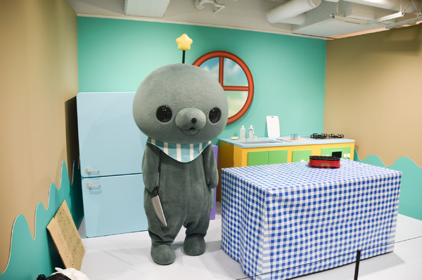 展覧会『教育番組 もっと！げんじつポップアップ』の様子