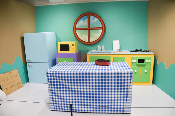 展覧会『教育番組 もっと！げんじつポップアップ』の様子