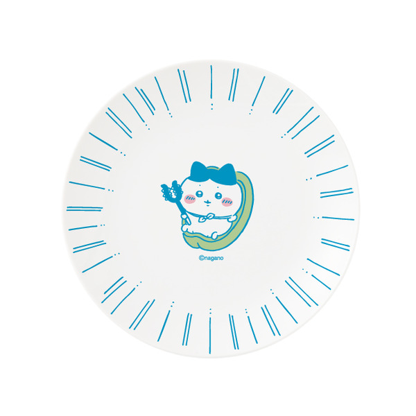 ハチワレのピーマン肉詰め皿