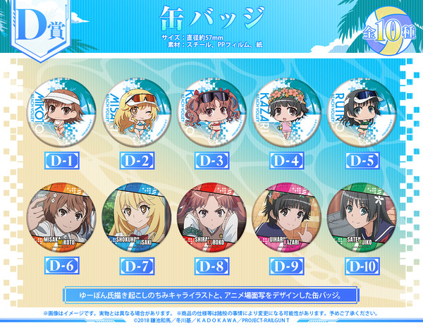 ［D賞］缶バッジ(全10種)