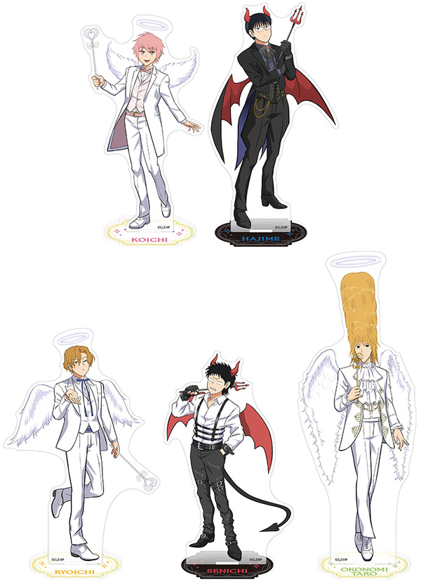 「『えぶりでいホスト』アニメイトオンリーショップ～天使と悪魔が贈るHAPPEY NIGHT～」アクリルスタンド