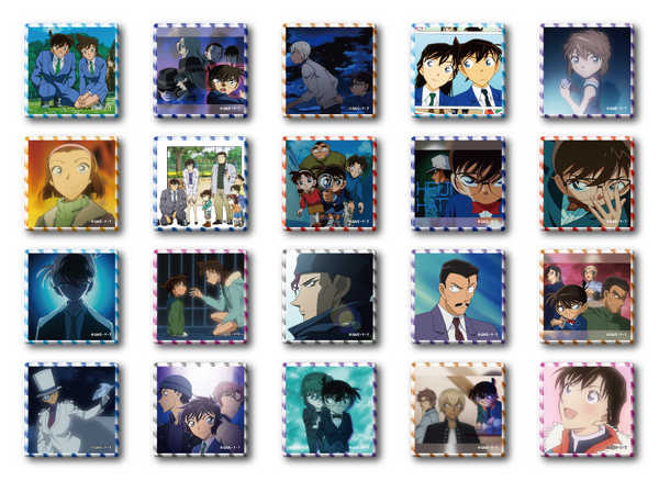 TVアニメ『名探偵コナン』TDメモリアル缶バッジ TVアニメオープニング＆エンディングver. vol.4（C）青山剛昌／小学館（C）青山剛昌／小学館・読売テレビ・TMS 1996