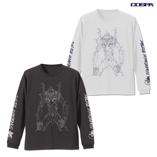 COSPA「エヴァ初号機 袖リブロングスリーブTシャツ（EVANGELION）」着用イメージ（C）カラー
