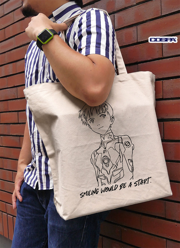 COSPA「碇シンジ ラージトート（EVANGELION）」使用イメージ（C）カラー