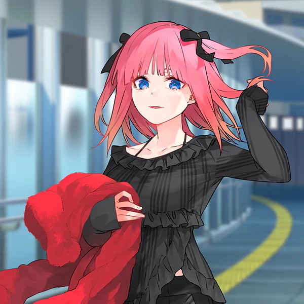 『五等分の花嫁』GOTO AKIBA！　新規描き下ろしイラスト・二乃（C）春場ねぎ／講談社