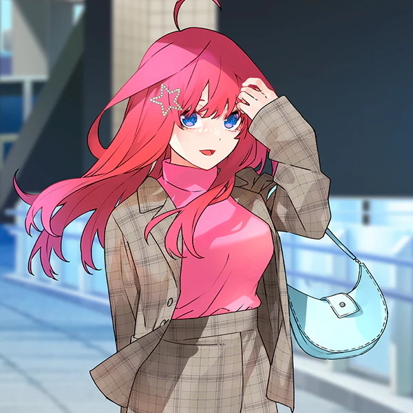 『五等分の花嫁』GOTO AKIBA！　新規描き下ろしイラスト・五月（C）春場ねぎ／講談社