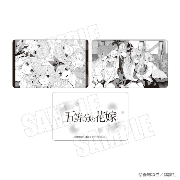 『五等分の花嫁』GOTO AKIBA！　五つ子スタンプラリー in秋葉原　特製キャラカード「思い出のひとコマ 集合ver.」（C）春場ねぎ／講談社