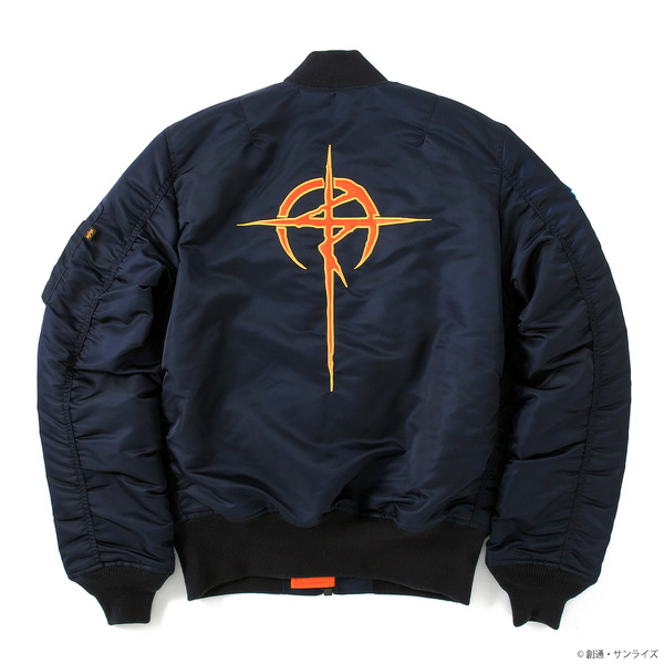 「STRICT-G × ALPHA INDUSTRY 『機動戦士ガンダム 閃光のハサウェイ キルケーの魔女』MA-1」