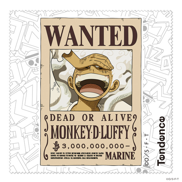『ONE PIECE』×Tendenceコラボレーションウォッチノベルティ「拭き布（セルベット）」