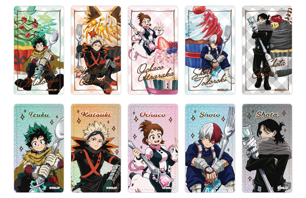 「僕のヒーローアカデミア 第2回 雄英高校オープンスクール」トレーディングクリアカードコレクション（カップケーキ）（C）堀越耕平／集英社・僕のヒーローアカデミア製作委員会（C）Bandai Namco Experience Inc.