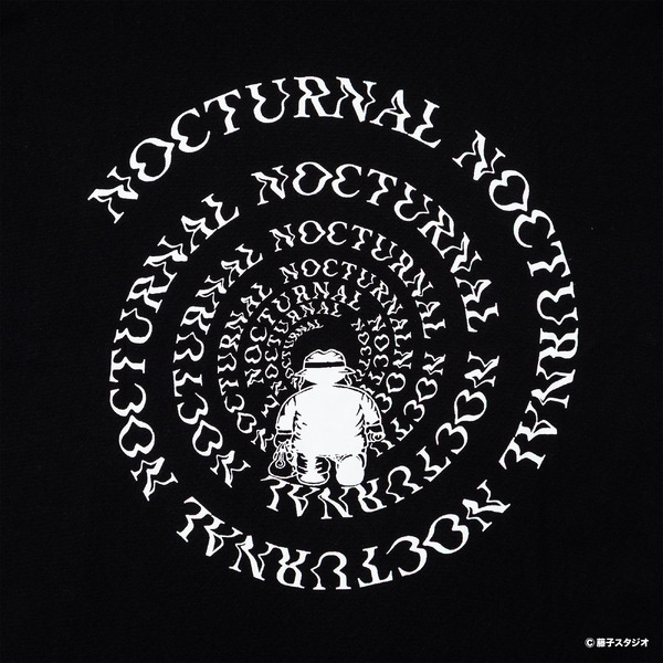 Nocturnal 笑ゥせぇるすまん Hypnotic Tee（Black）