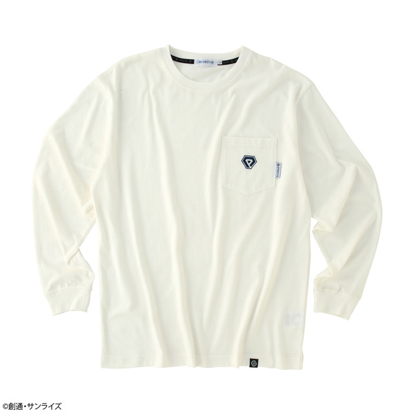 STRICT-G BASIC『新機動戦記ガンダムW Endless Waltz』ポケット付きロングTシャツ プリベンターロゴ（C）創通・サンライズ