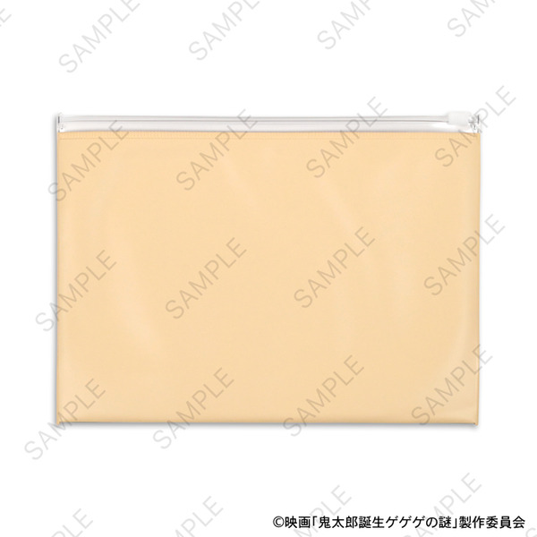 映画『鬼太郎誕生 ゲゲゲの謎』×石黒亜矢子コラボグッズ「ガゼットスライダーポーチ（水木と沙代）」（C）映画「鬼太郎誕生ゲゲゲの謎」製作委員会