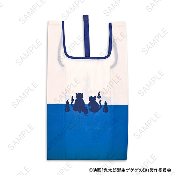 映画『鬼太郎誕生 ゲゲゲの謎』×石黒亜矢子コラボグッズ「エコバッグ（鬼太郎の父と水木）」（C）映画「鬼太郎誕生ゲゲゲの謎」製作委員会