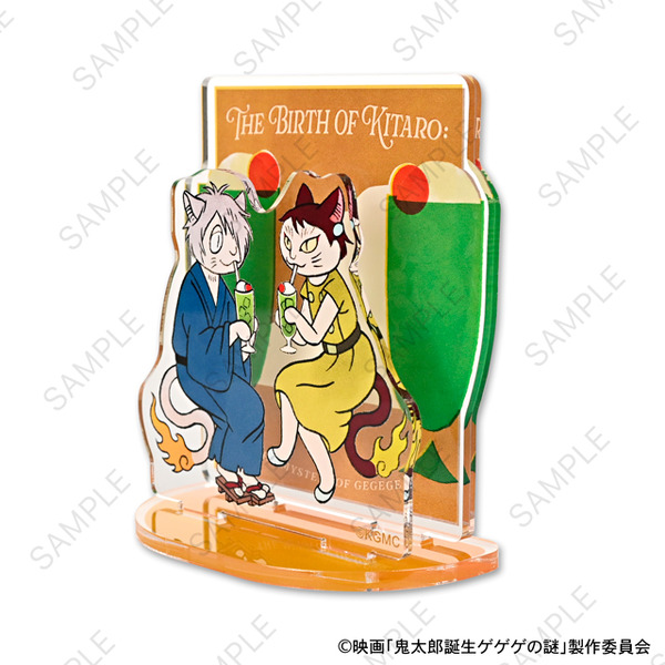 映画『鬼太郎誕生 ゲゲゲの謎』×石黒亜矢子コラボグッズ「アクリルスタンド（鬼太郎の父と鬼太郎の母）」（C）映画「鬼太郎誕生ゲゲゲの謎」製作委員会