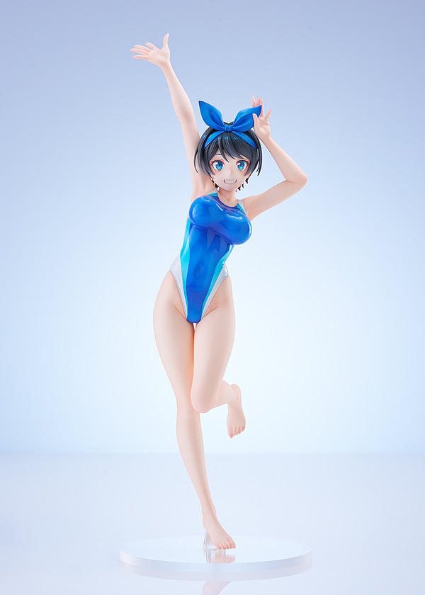 スイムスーツシルエット　彼女、お借りします　更科瑠夏 競泳水着Ver.