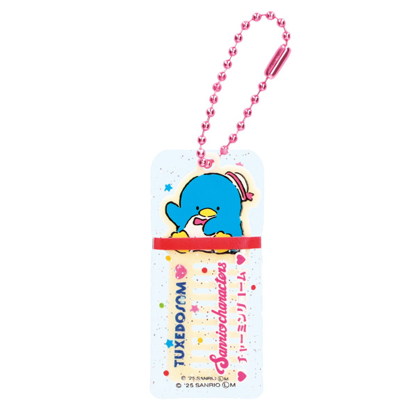 「サンリオキャラクターズ チャーミングコームアクリルチャーム」タキシードサム