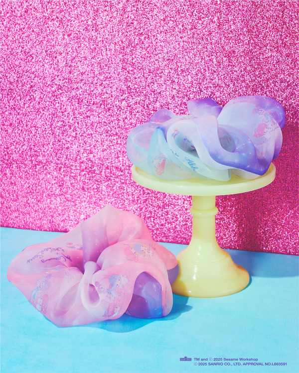 シアープリントシュシュ