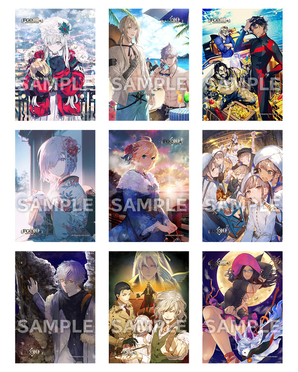 『Fate/Grand Order』ローソンコラボ オリジナルブロマイド