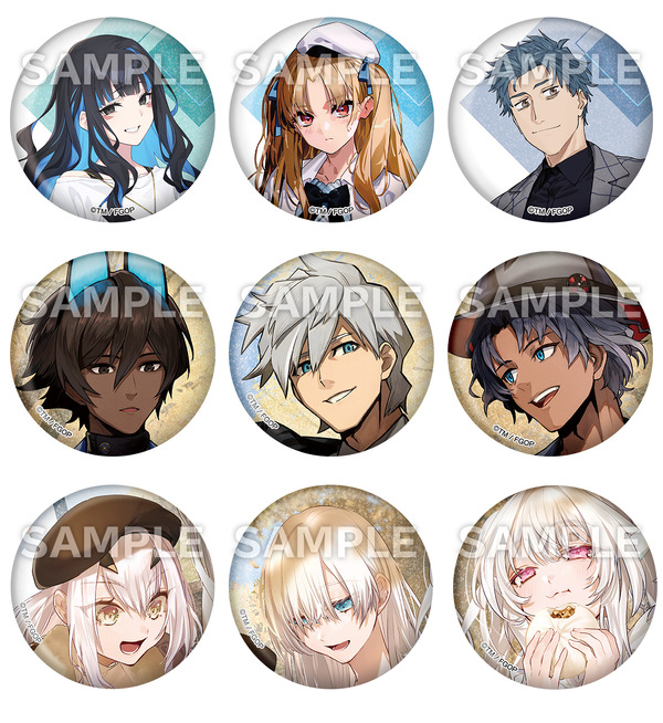 『Fate/Grand Order』ローソンコラボ グリッター缶バッジ