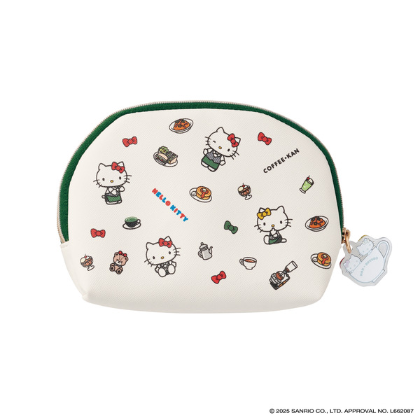 喫茶店の世界をそのまま詰め込んだオリジナルポーチ