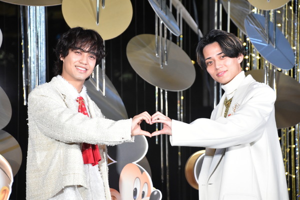 Celebration Tree <Mickey & Friends>点灯式に登場したKing & Prince