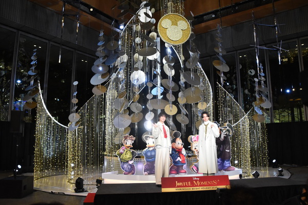 Celebration Tree <Mickey & Friends>点灯式に登場したKing & Prince