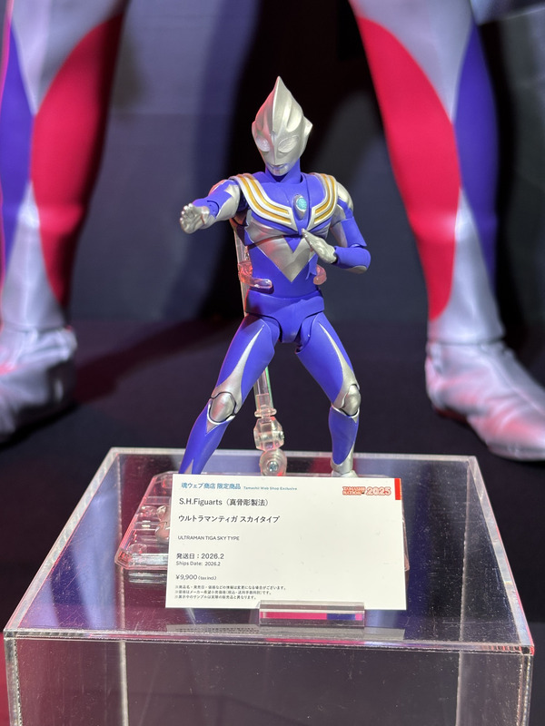 「TAMASHII NATION 2025」実物フィギュア