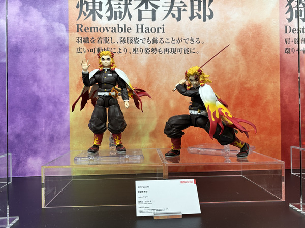「TAMASHII NATION 2025」実物フィギュア