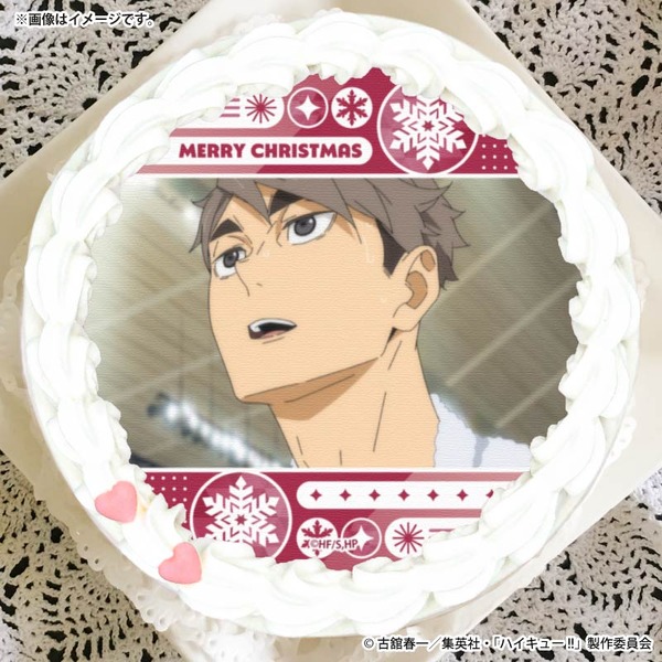 『ハイキュー!!』Xmasプリケーキ2025（C）古舘春一／集英社・「ハイキュー！！」製作委員会