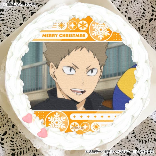 『ハイキュー!!』Xmasプリケーキ2025（C）古舘春一／集英社・「ハイキュー！！」製作委員会