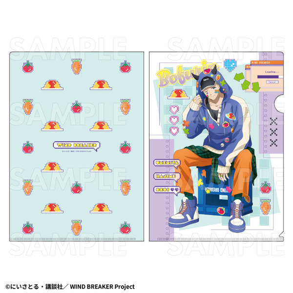 TVアニメ『WIND BREAKER』「でびデコパーカー」クリアファイル【梅宮 一】（C）にいさとる・講談社／WIND BREAKER Project