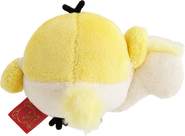 「てのりぬいぐるみ　キイロイトリ うま」（C）2025 SAN-X CO., LTD. ALL RIGHTS RESERVED.