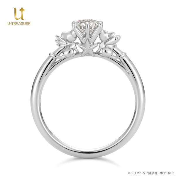 TVアニメ『カードキャプターさくら』モチーフのブライダルリング「ケロちゃん＆スッピー」（C）CLAMP・ST／講談社・NEP・NHK