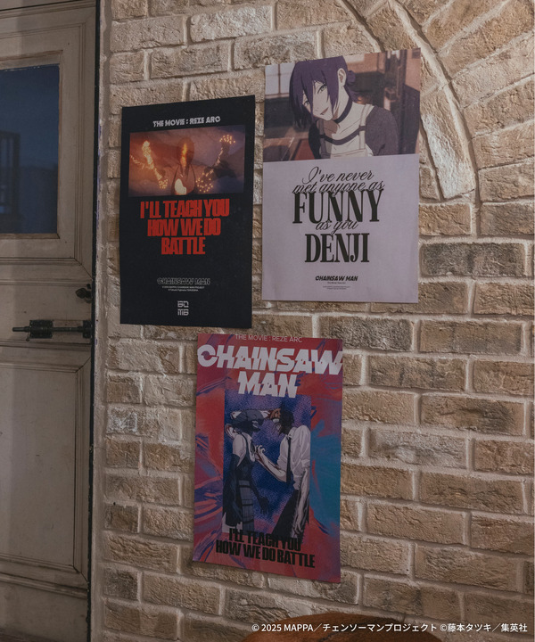 劇場版『チェンソーマン レゼ篇』FREAK'S STOREイラスト ポスター / B3サイズ 　イメージ（C）2025 MAPPA／チェンソーマンプロジェクト（C）藤本タツキ／集英社