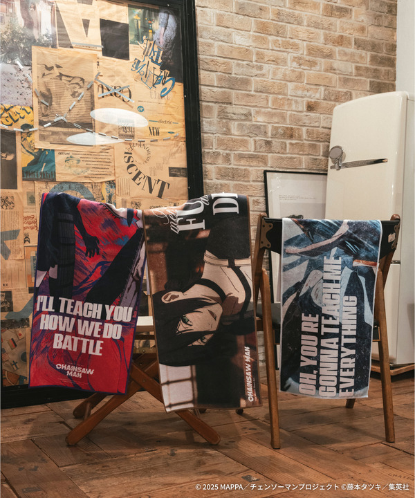 劇場版『チェンソーマン レゼ篇』FREAK'S STOREイラスト フェイスタオル　イメージ（C）2025 MAPPA／チェンソーマンプロジェクト（C）藤本タツキ／集英社