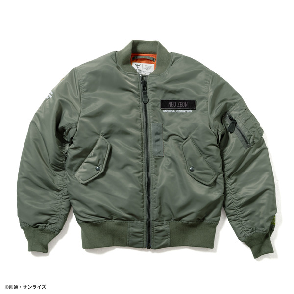 STRICT-G.ARMS『機動戦士ガンダム 逆襲のシャア』MA-1ジャケット