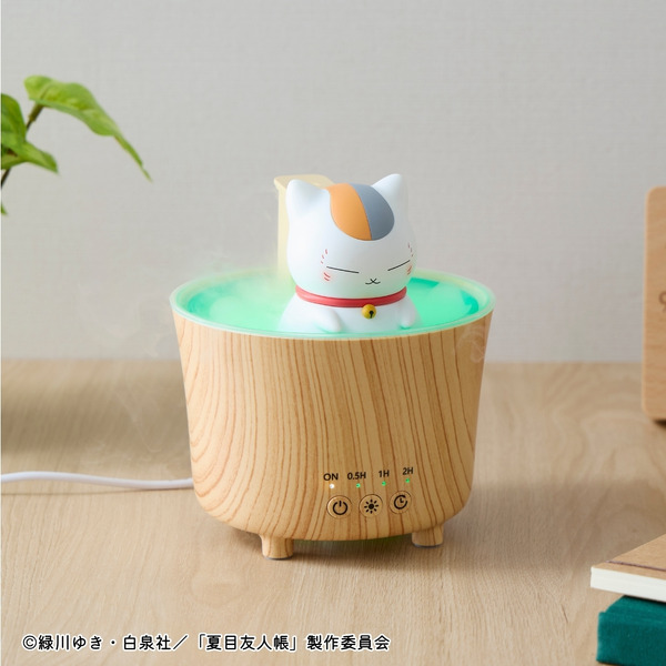 「ルームライト加湿器 ニャンコ先生」価格：8,300円（税込）（C）緑川ゆき・白泉社／「夏目友人帳」製作委員会